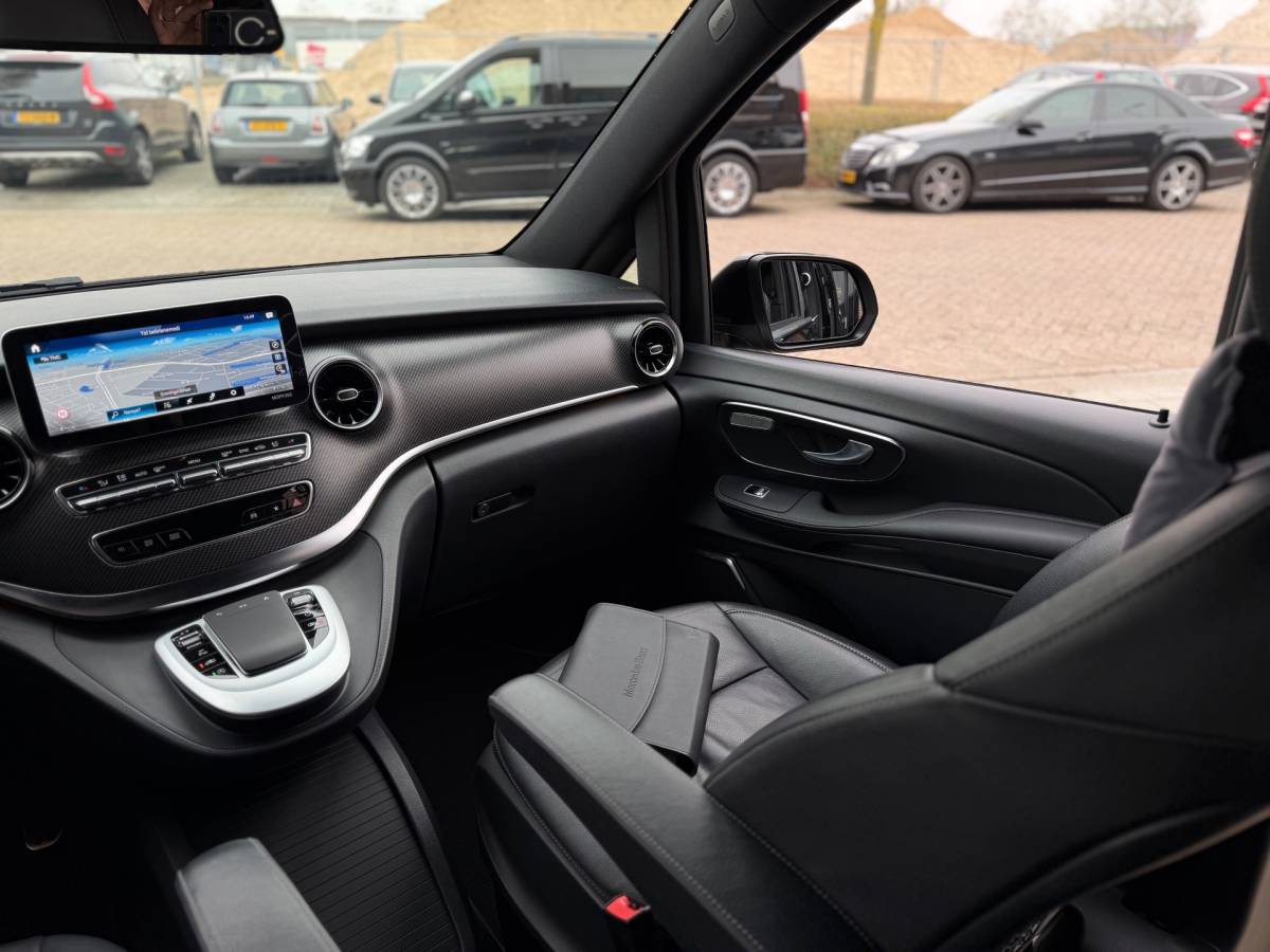 Mercedes-Benz V-Klasse Mercedes-Benz V-klasse 300d Extra Lang DC Avantgarde Edition Luxe AMG Line Dubbele Cabine Navi Groot Leder Airco Cruize zeer nette