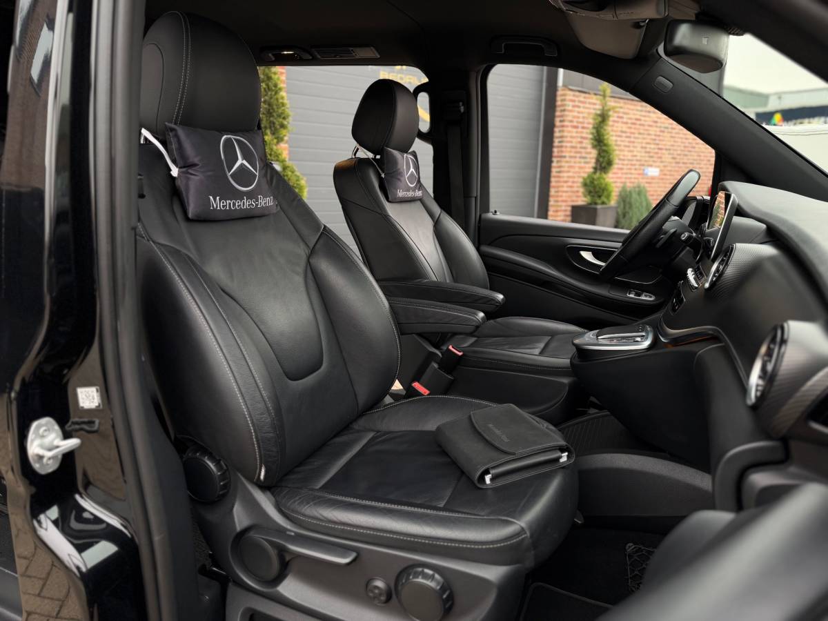 Mercedes-Benz V-Klasse Mercedes-Benz V-klasse 300d Extra Lang DC Avantgarde Edition Luxe AMG Line Dubbele Cabine Navi Groot Leder Airco Cruize zeer nette
