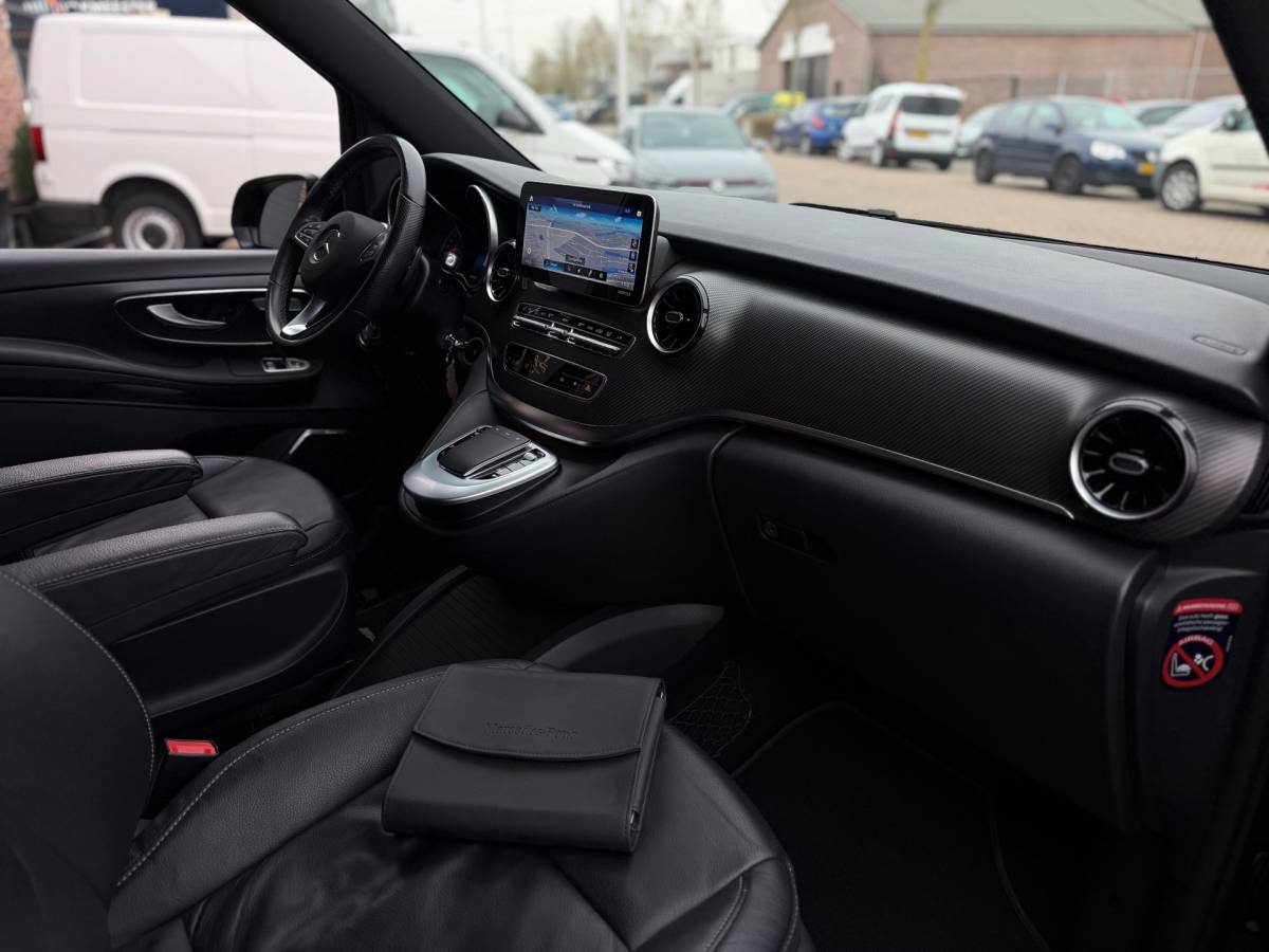 Mercedes-Benz V-Klasse Mercedes-Benz V-klasse 300d Extra Lang DC Avantgarde Edition Luxe AMG Line Dubbele Cabine Navi Groot Leder Airco Cruize zeer nette