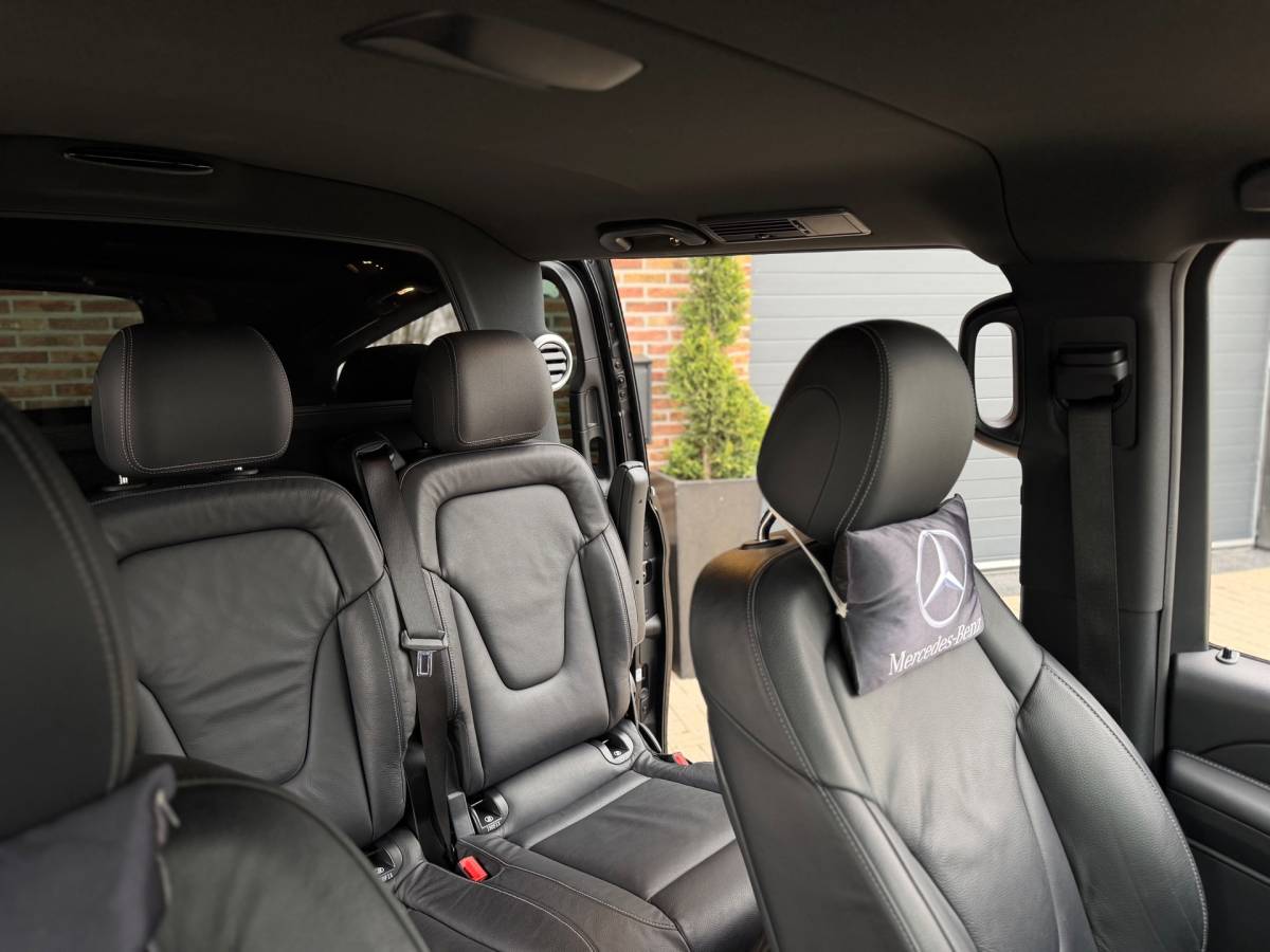Mercedes-Benz V-Klasse Mercedes-Benz V-klasse 300d Extra Lang DC Avantgarde Edition Luxe AMG Line Dubbele Cabine Navi Groot Leder Airco Cruize zeer nette