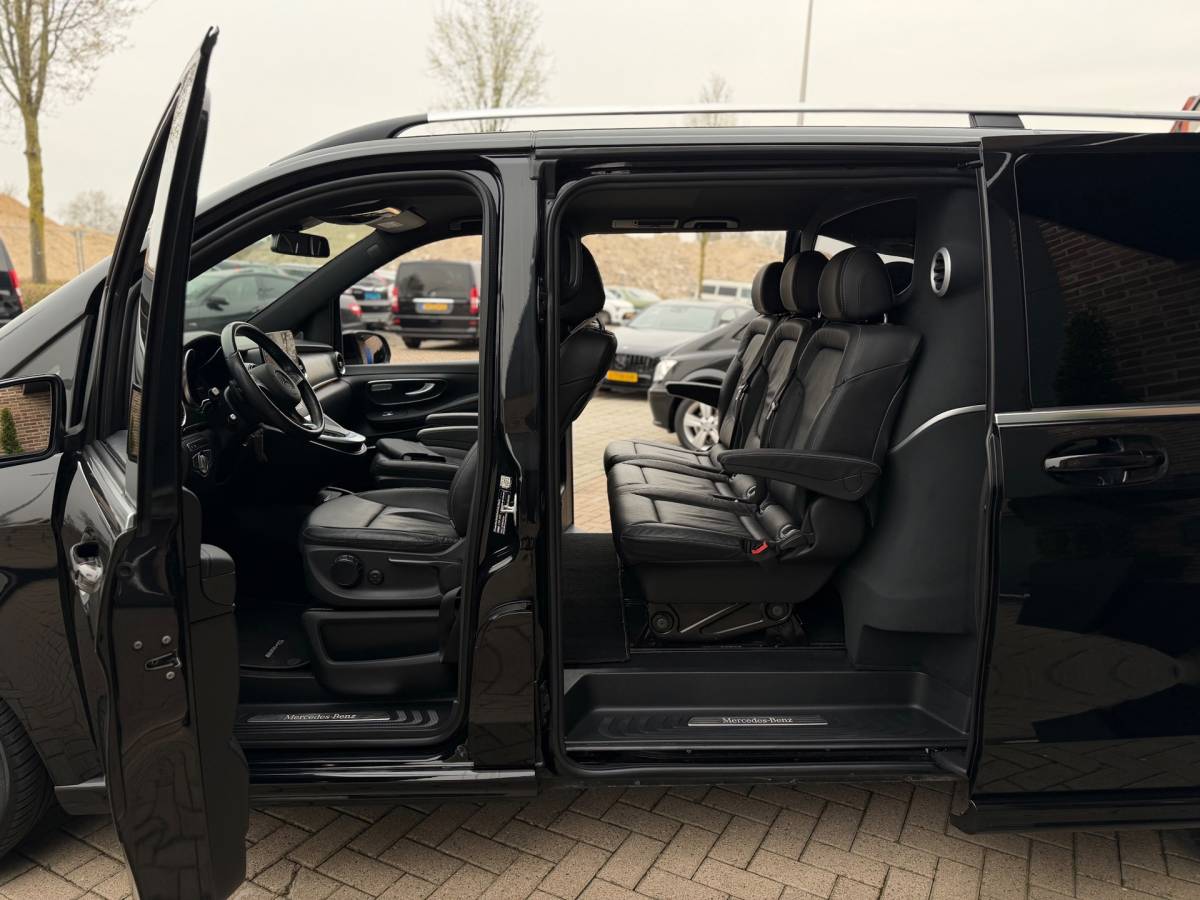 Mercedes-Benz V-Klasse Mercedes-Benz V-klasse 300d Extra Lang DC Avantgarde Edition Luxe AMG Line Dubbele Cabine Navi Groot Leder Airco Cruize zeer nette