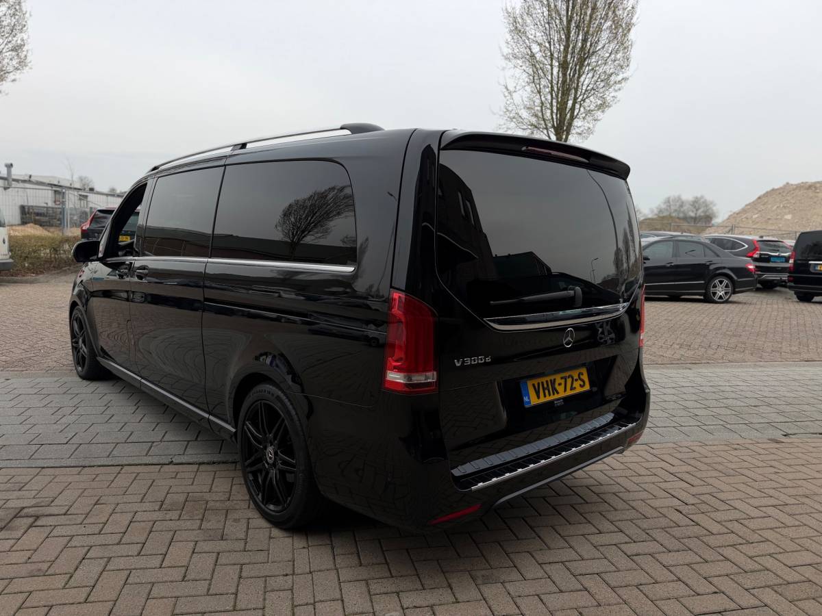 Mercedes-Benz V-Klasse Mercedes-Benz V-klasse 300d Extra Lang DC Avantgarde Edition Luxe AMG Line Dubbele Cabine Navi Groot Leder Airco Cruize zeer nette