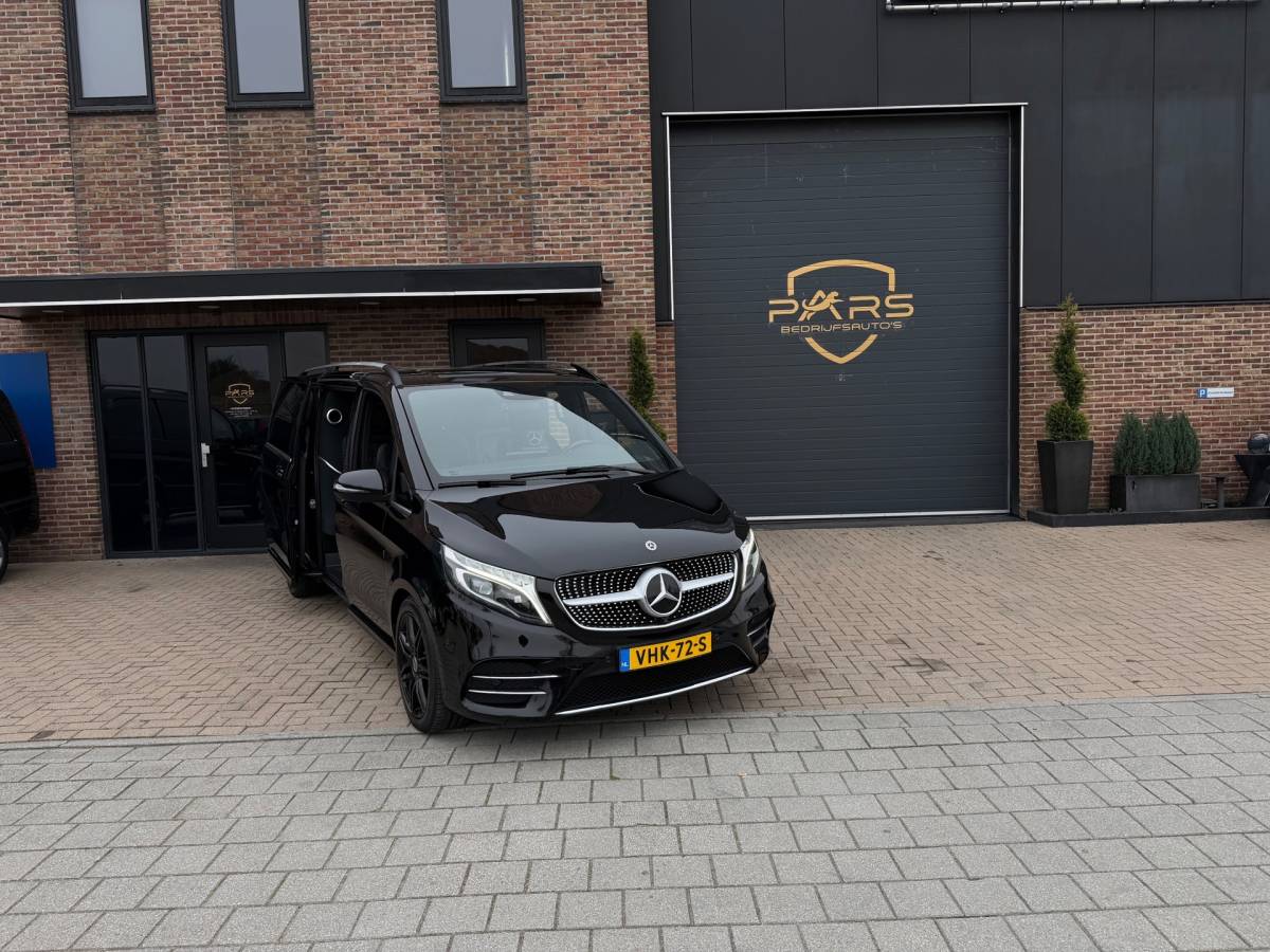 Mercedes-Benz V-Klasse Mercedes-Benz V-klasse 300d Extra Lang DC Avantgarde Edition Luxe AMG Line Dubbele Cabine Navi Groot Leder Airco Cruize zeer nette