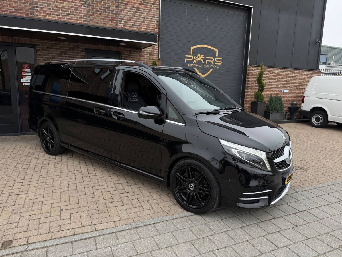 Mercedes-Benz V-Klasse Mercedes-Benz V-klasse 300d Extra Lang DC Avantgarde Edition Luxe AMG Line Dubbele Cabine Navi Groot Leder Airco Cruize zeer nette