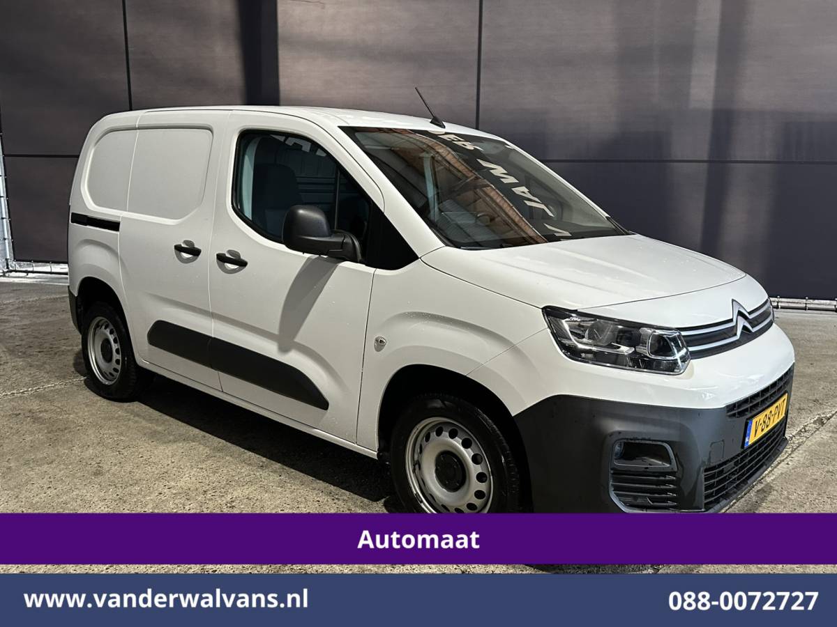 Citroën Berlingo Citroën Berlingo 1.2 PureTech 130pk Automaat Benzine L1H1 Euro6 Airco | 2x zijdeur | Camera | Apple Carplay Android Auto, Cruisecontrol, Parkeersensoren