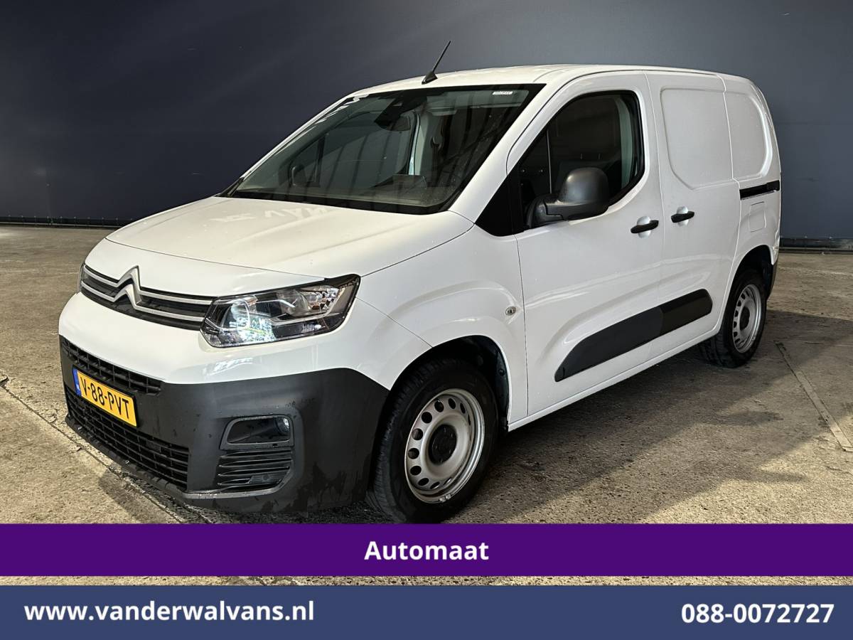 Citroën Berlingo Citroën Berlingo 1.2 PureTech 130pk Automaat Benzine L1H1 Euro6 Airco | 2x zijdeur | Camera | Apple Carplay Android Auto, Cruisecontrol, Parkeersensoren