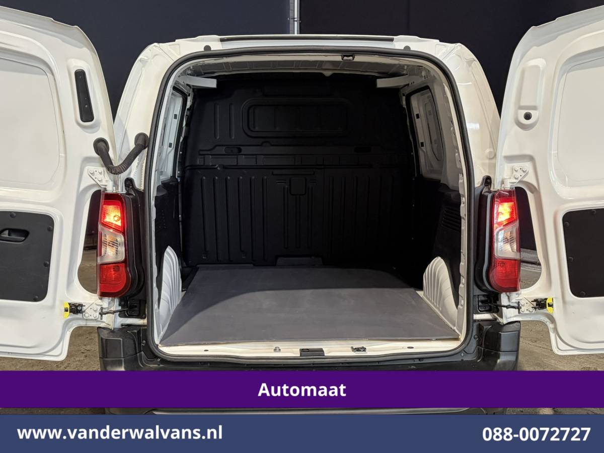 Citroën Berlingo Citroën Berlingo 1.2 PureTech 130pk Automaat Benzine L1H1 Euro6 Airco | 2x zijdeur | Camera | Apple Carplay Android Auto, Cruisecontrol, Parkeersensoren