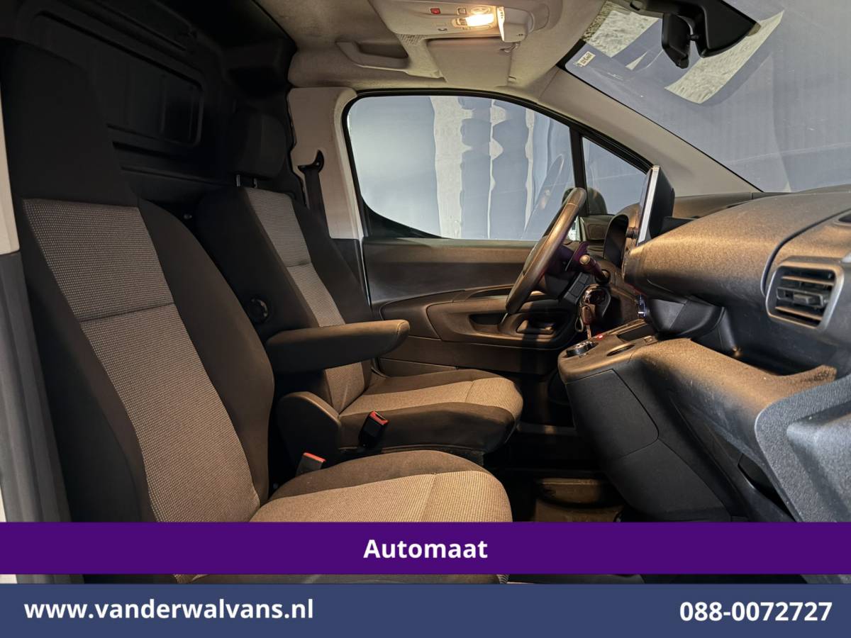 Citroën Berlingo Citroën Berlingo 1.2 PureTech 130pk Automaat Benzine L1H1 Euro6 Airco | 2x zijdeur | Camera | Apple Carplay Android Auto, Cruisecontrol, Parkeersensoren