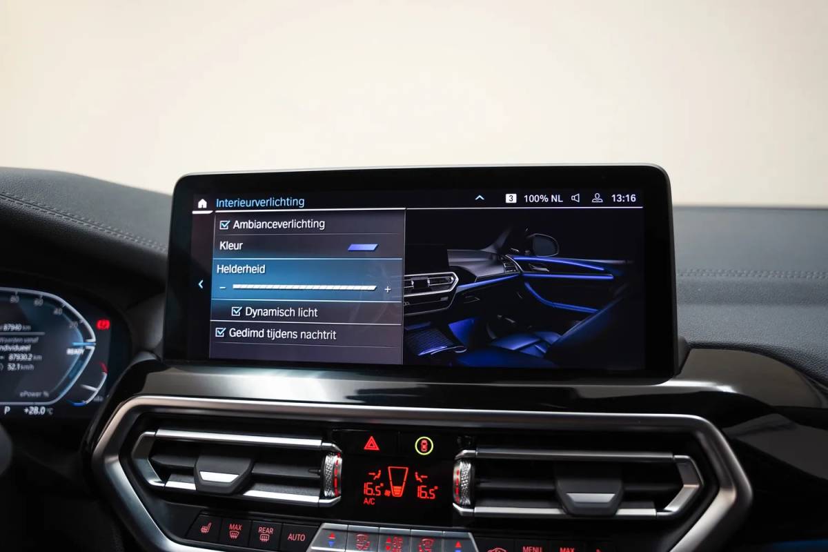 BMW iX3 BMW iX3 M Sport High Executive 80 kWh 3-fase [ Panorama Leder Adapt.cruise Camera ]