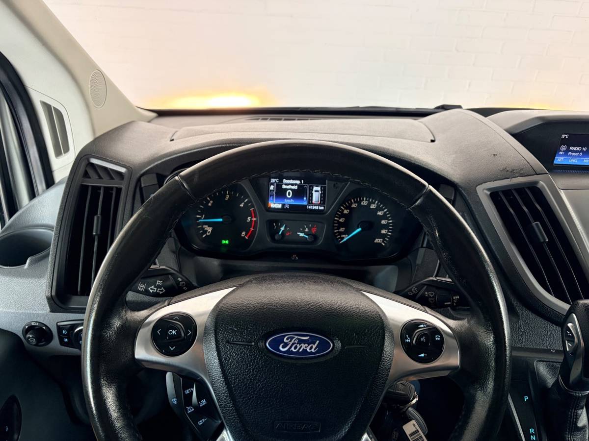 Ford Transit Ford Transit Automaat Servicewagen 350 2.0 TDCI 131PK euro6 L2H2 3Persoons Trend, Sortimo werkplaats inrichting, RIJKLAARPRIJS
