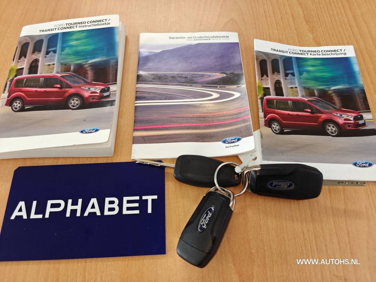 Ford Transit Connect Ford Transit Connect 1.5 EcoBlue L1 Trend , Euro 6 , Apk juli 2027 , airco, 1e Eig , Ex overheid bus , in pracht staat.