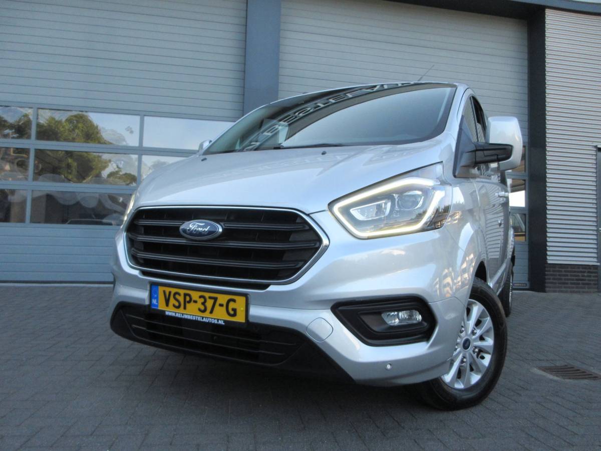 Ford Transit Custom Ford Transit Custom 320 2.0 TDCI L2, Limited, DC, Dubbel Cabine, LED, 2x schuifdeur, Camera.
