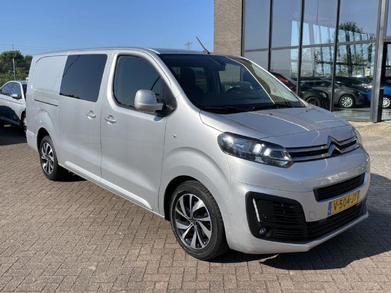 Citroën Jumpy Citroen Jumpy 2.0 BlueHDI 120 Business XL DC, 5-zits, Trekhaak, Dubl schuifdrn, Stoelvrw, Navi, Pdc, 1e eig afk, Geen import, Nap!