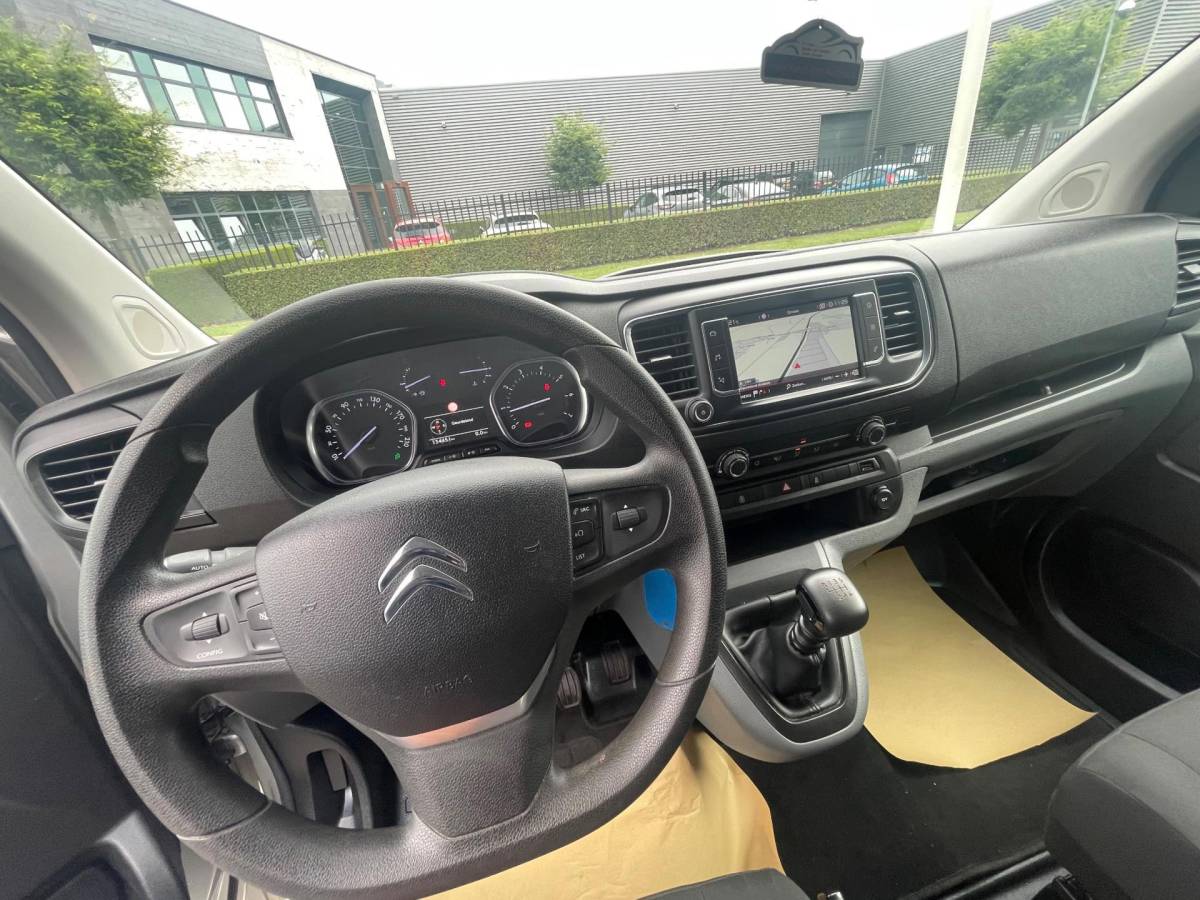 Citroën Jumpy Citroen Jumpy 2.0 BlueHDI 120 Business XL DC, 5-zits, Trekhaak, Dubl schuifdrn, Stoelvrw, Navi, Pdc, 1e eig afk, Geen import, Nap!