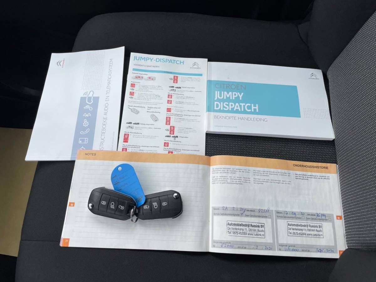 Citroën Jumpy Citroen Jumpy 2.0 BlueHDI 120 Business XL DC, 5-zits, Trekhaak, Dubl schuifdrn, Stoelvrw, Navi, Pdc, 1e eig afk, Geen import, Nap!