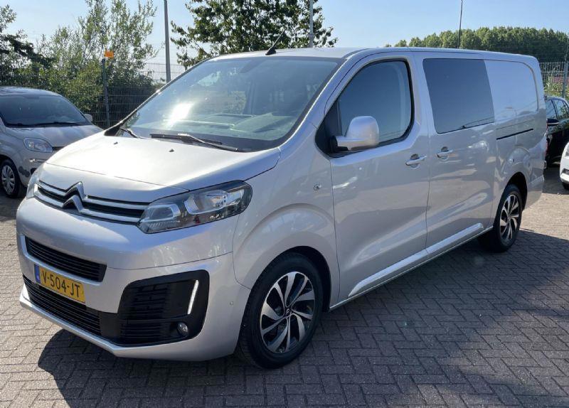 Citroën Jumpy Citroen Jumpy 2.0 BlueHDI 120 Business XL DC, 5-zits, Trekhaak, Dubl schuifdrn, Stoelvrw, Navi, Pdc, 1e eig afk, Geen import, Nap!