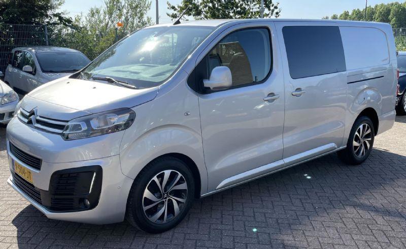 Citroën Jumpy Citroen Jumpy 2.0 BlueHDI 120 Business XL DC, 5-zits, Trekhaak, Dubl schuifdrn, Stoelvrw, Navi, Pdc, 1e eig afk, Geen import, Nap!