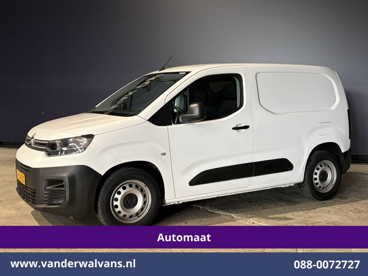 Citroën Berlingo Citroën Berlingo 1.2 PureTech 130pk Automaat Benzine L1H1 Euro6 Airco | 3-Zits | Navigatie | Camera | Apple Carplay Cruisecontrol, Android Auto, Parkeersensoren