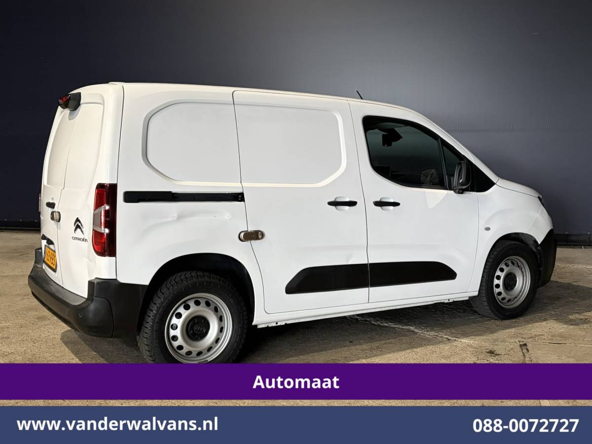 Citroën Berlingo Citroën Berlingo 1.2 PureTech 130pk Automaat Benzine L1H1 Euro6 Airco | 3-Zits | Navigatie | Camera | Apple Carplay Cruisecontrol, Android Auto, Parkeersensoren