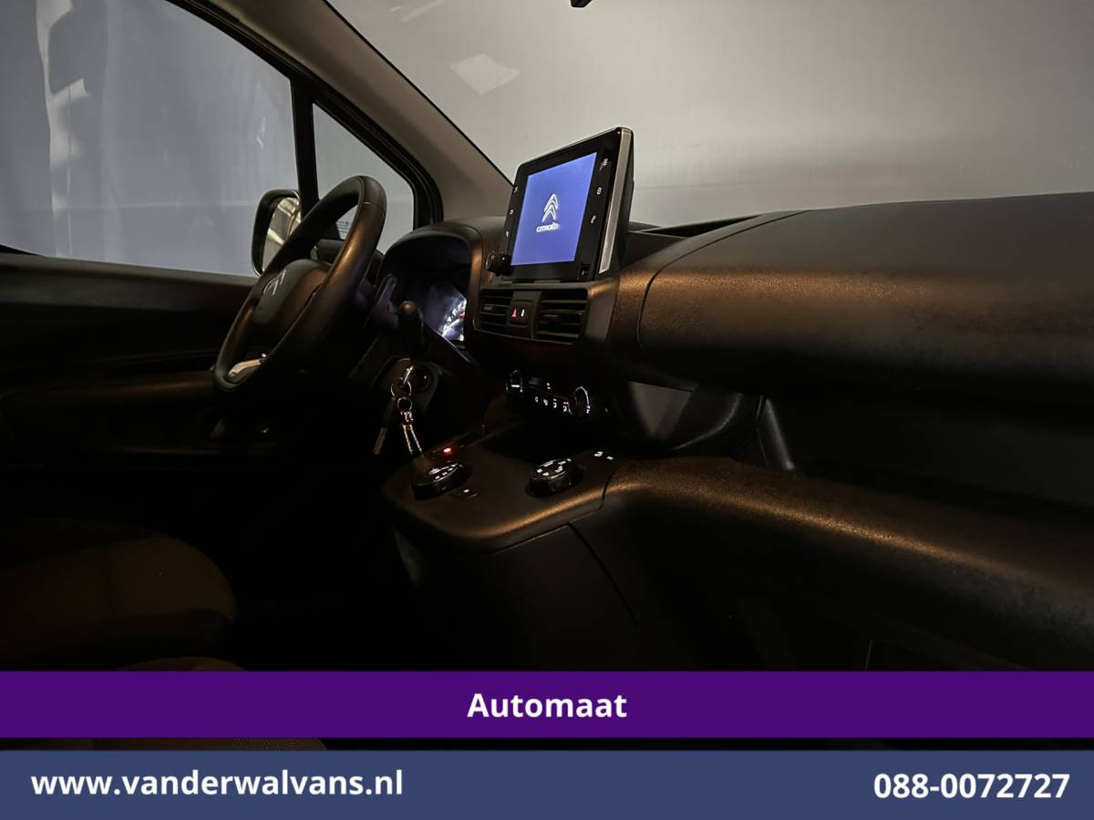 Citroën Berlingo Citroën Berlingo 1.2 PureTech 130pk Automaat Benzine L1H1 Euro6 Airco | 3-Zits | Navigatie | Camera | Apple Carplay Cruisecontrol, Android Auto, Parkeersensoren