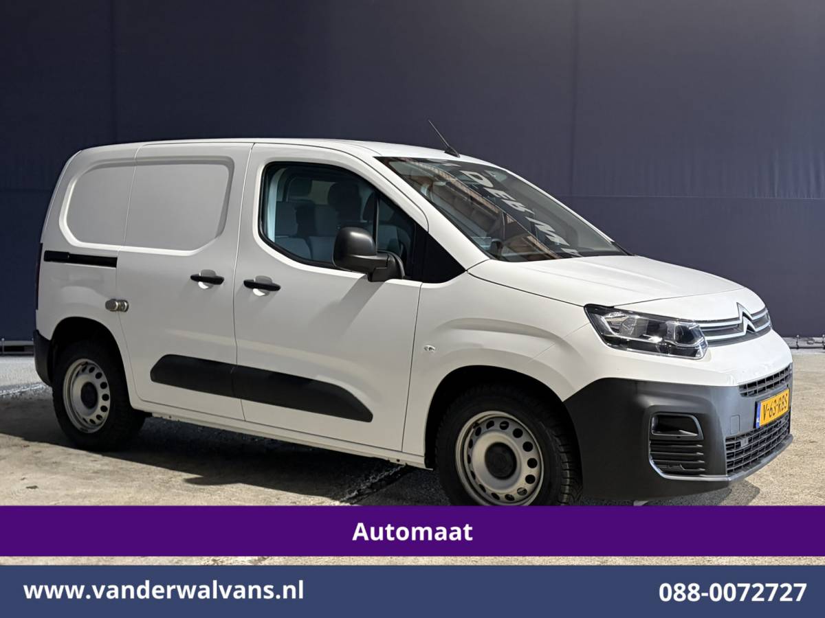 Citroën Berlingo Citroën Berlingo 1.2 PureTech 130pk Automaat Benzine L1H1 Euro6 Airco | 3-Zits | Navigatie | Camera | Apple Carplay Cruisecontrol, Android Auto, Parkeersensoren