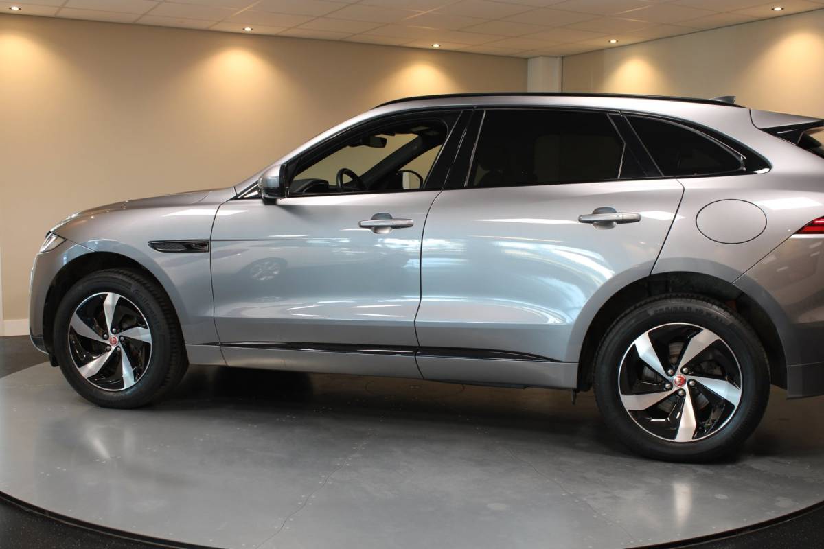 Jaguar F-PACE Jaguar F-PACE 2.0 P400e PHEV R-Dynamic *404Pk! Dealer OH|Meridian|Memory|Elektr.trekhaak/achterklep|Adapt.Cruise