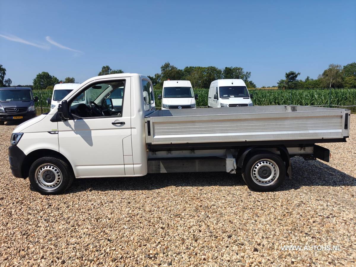 Volkswagen Transporter Volkswagen Transporter 2.0 TDI Pick up , EURO 6 , 150 PK , Airco , trekhaak, lengte bak 2.93 m.