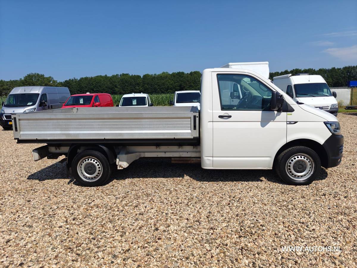 Volkswagen Transporter Volkswagen Transporter 2.0 TDI Pick up , EURO 6 , 150 PK , Airco , trekhaak, lengte bak 2.93 m.