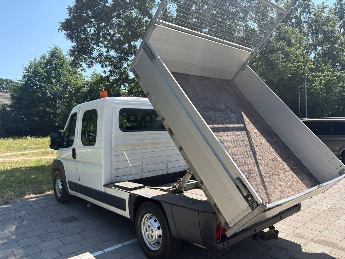 Fiat Ducato Fiat FIAT DUCATO |Kipper|kieper|CNG|NAP|airco|5 zitplaatsen|bluetooth|parkeersensoren achter|trekhaak|elektrisch pakket