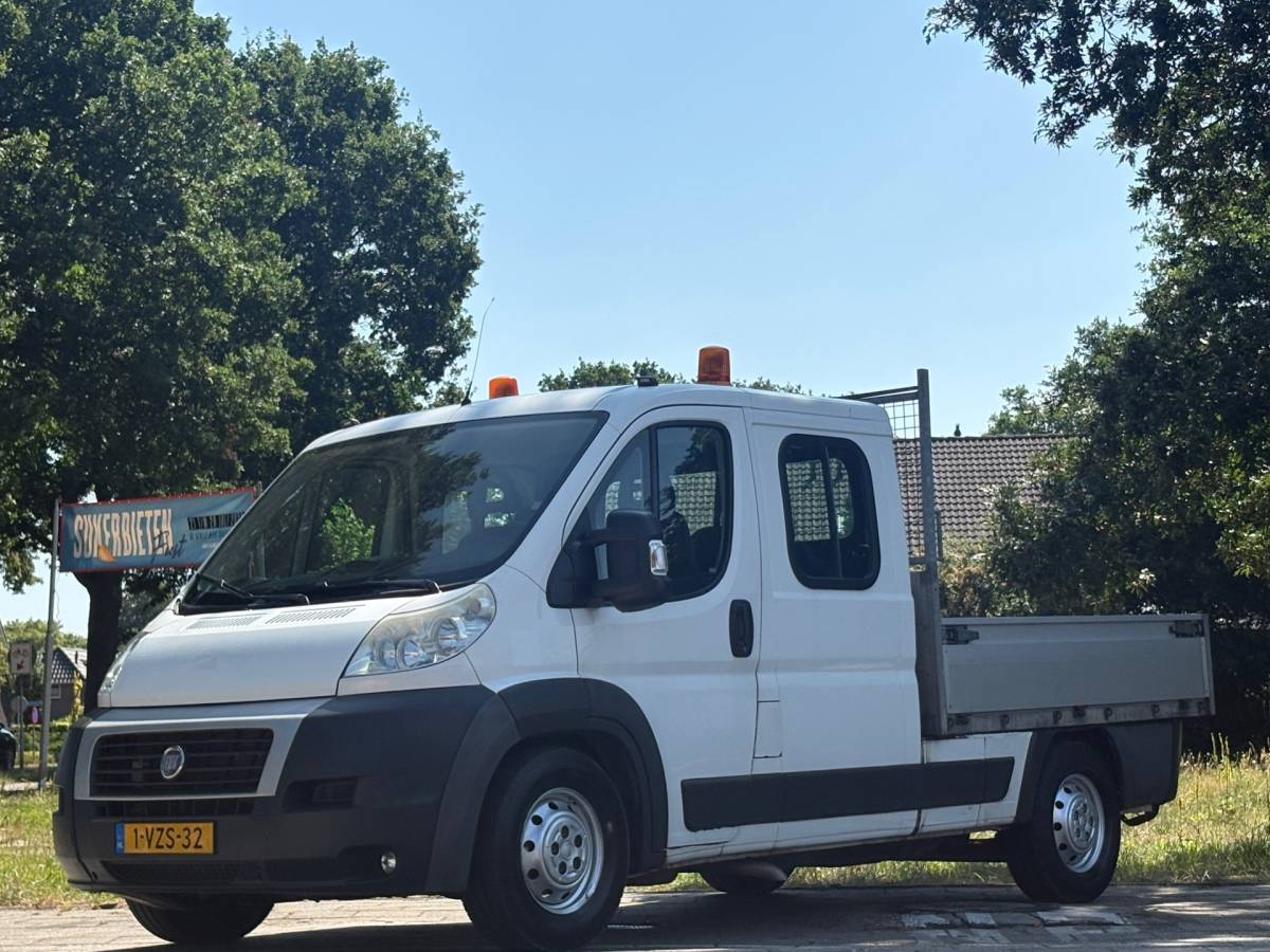 Fiat Ducato Fiat FIAT DUCATO |Kipper|kieper|CNG|NAP|airco|5 zitplaatsen|bluetooth|parkeersensoren achter|trekhaak|elektrisch pakket