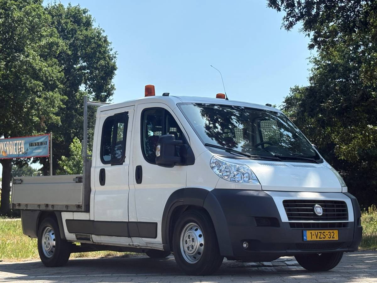 Fiat Ducato Fiat FIAT DUCATO |Kipper|kieper|CNG|NAP|airco|5 zitplaatsen|bluetooth|parkeersensoren achter|trekhaak|elektrisch pakket