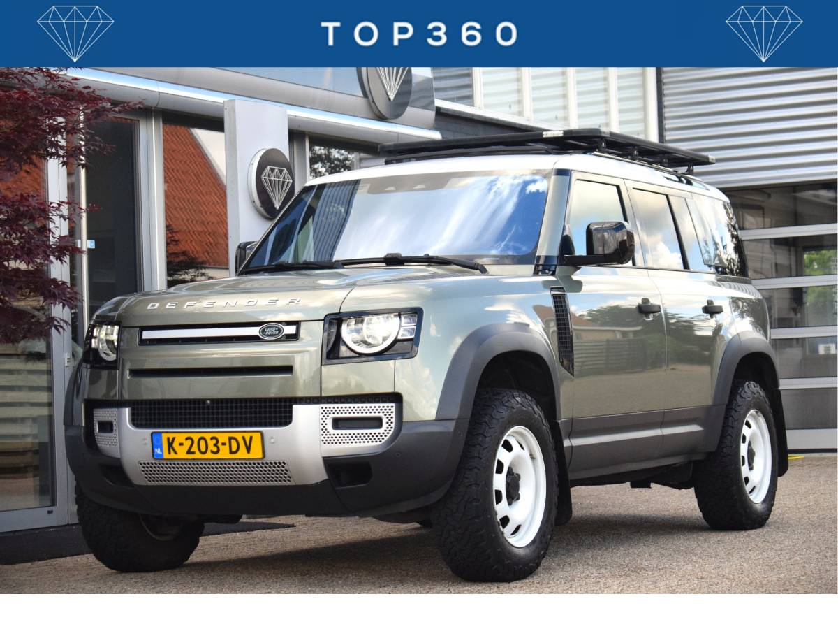 Land Rover Defender Land Rover Defender 110 2.0 P300 110 SE 7p. OrigNL 7-zits | Panodak!