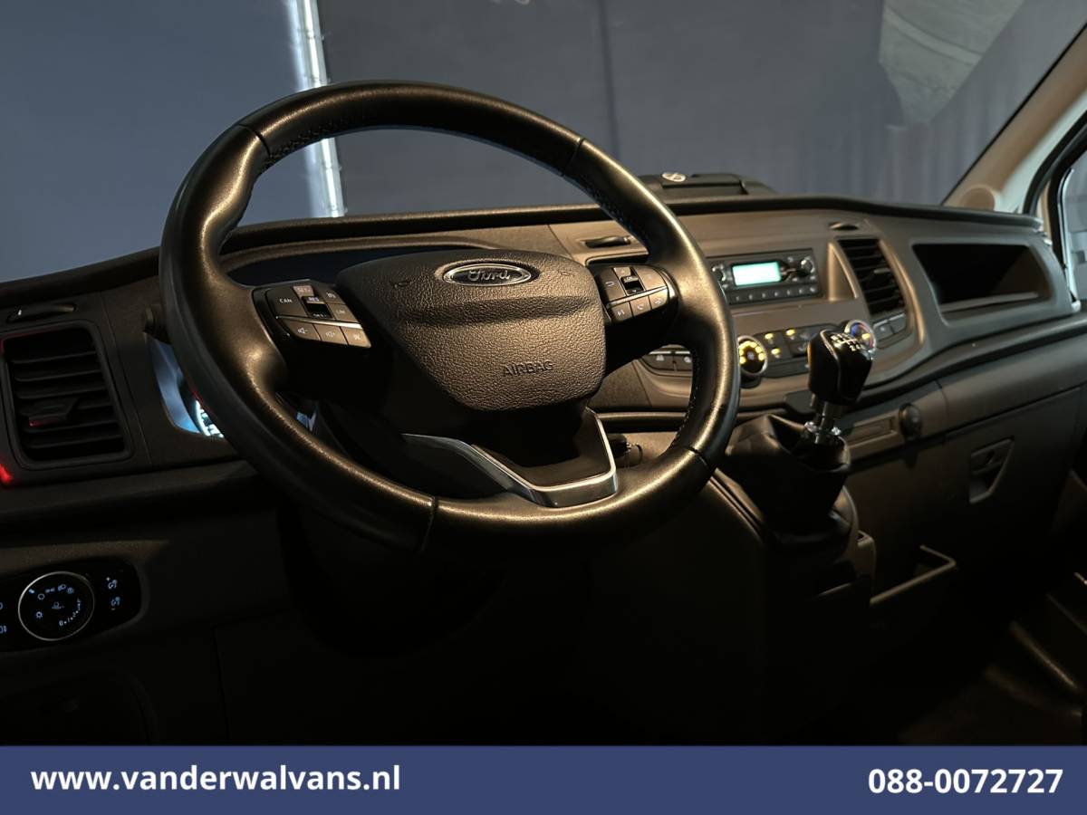 Ford Transit Ford Transit 2.0 TDCI 161pk Bakwagen Laadklep Euro6 Airco | Cruisecontrol | Verwarmde voorruit Bijrijdersbank, 1040kg laadvermogen, zijdeur mogelijk 1750 ex btw meerprijs