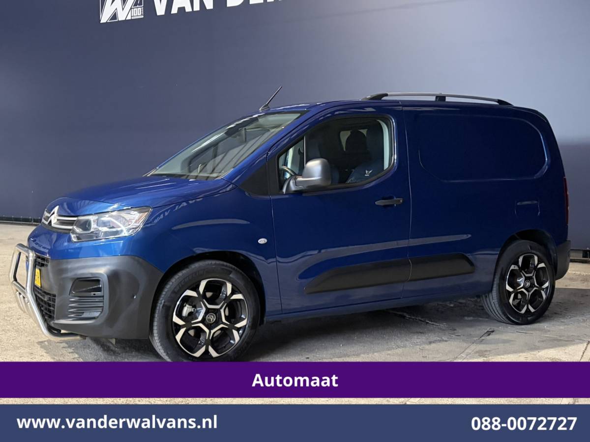 Citroën Berlingo Citroën Berlingo 1.5 BlueHDI 131pk L1H1 Automaat Euro6 Airco | Camera | LM velgen | Apple Carplay Trekhaak, Cruisecontrol, Android Auto, Pushbar, Parkeersensoren