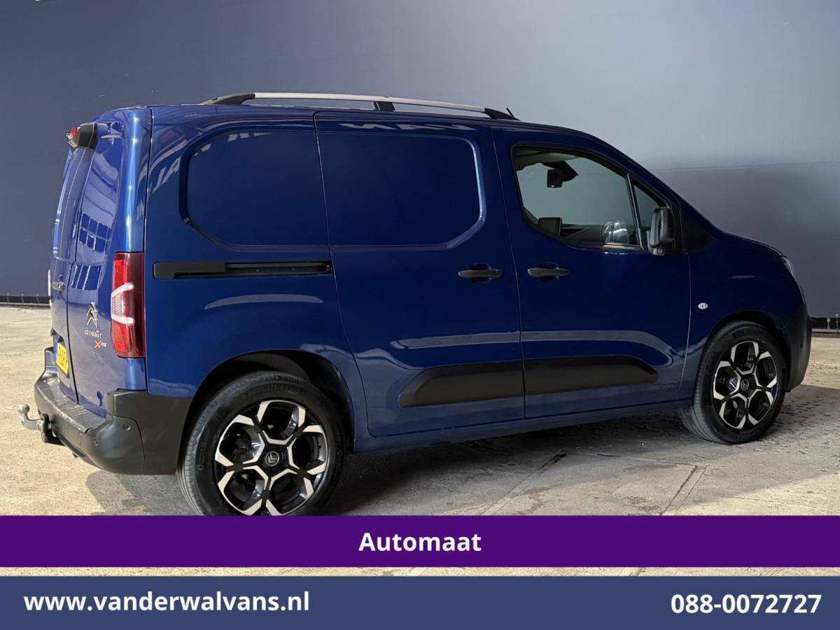 Citroën Berlingo Citroën Berlingo 1.5 BlueHDI 131pk L1H1 Automaat Euro6 Airco | Camera | LM velgen | Apple Carplay Trekhaak, Cruisecontrol, Android Auto, Pushbar, Parkeersensoren