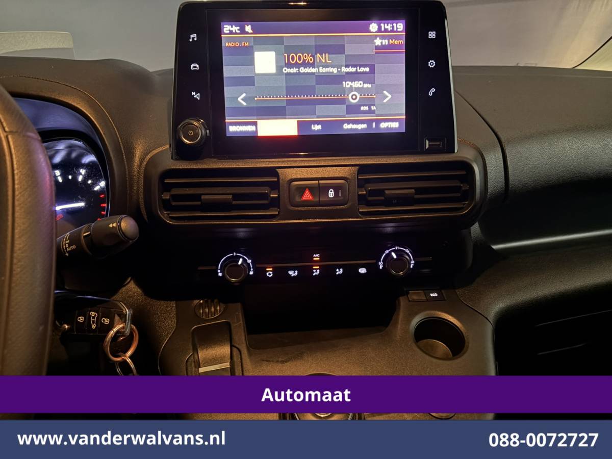 Citroën Berlingo Citroën Berlingo 1.5 BlueHDI 131pk L1H1 Automaat Euro6 Airco | Camera | LM velgen | Apple Carplay Trekhaak, Cruisecontrol, Android Auto, Pushbar, Parkeersensoren