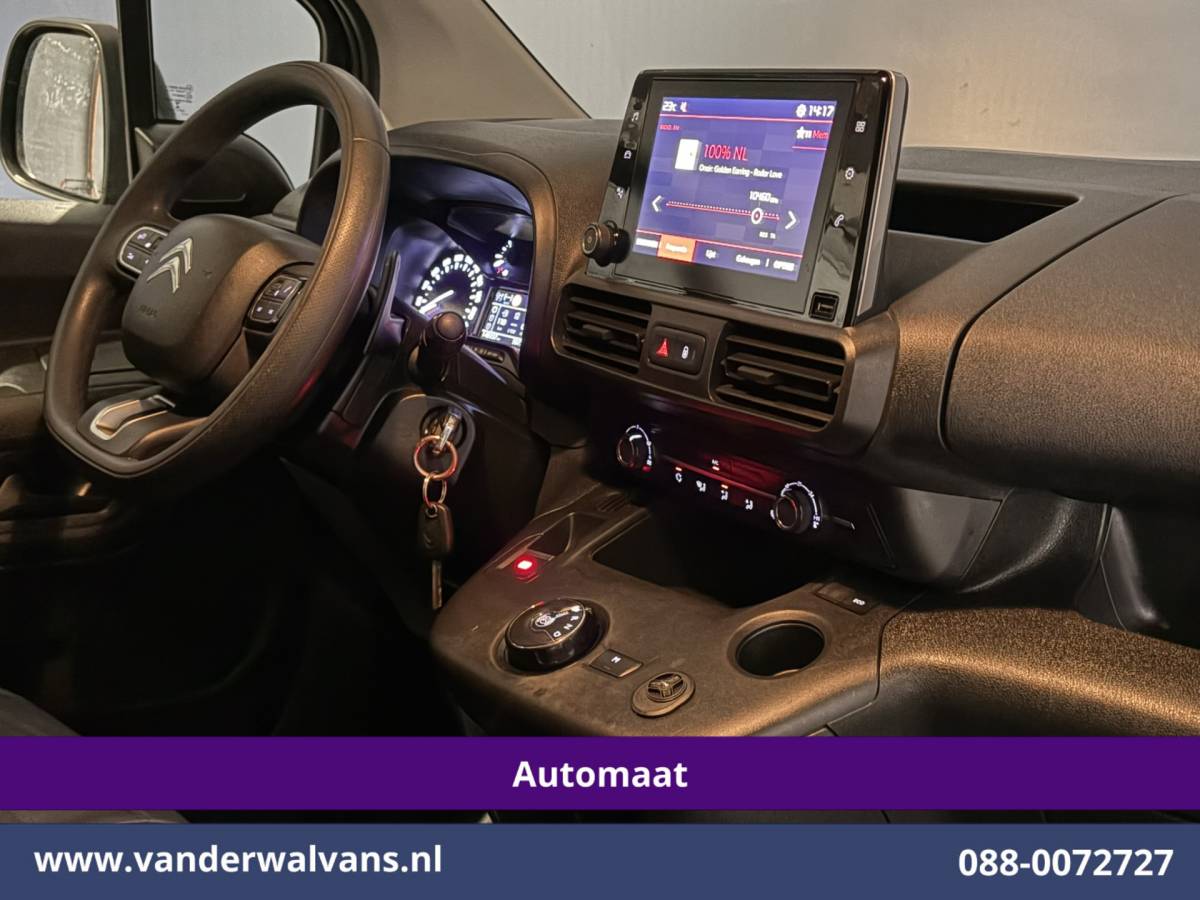Citroën Berlingo Citroën Berlingo 1.5 BlueHDI 131pk L1H1 Automaat Euro6 Airco | Camera | LM velgen | Apple Carplay Trekhaak, Cruisecontrol, Android Auto, Pushbar, Parkeersensoren