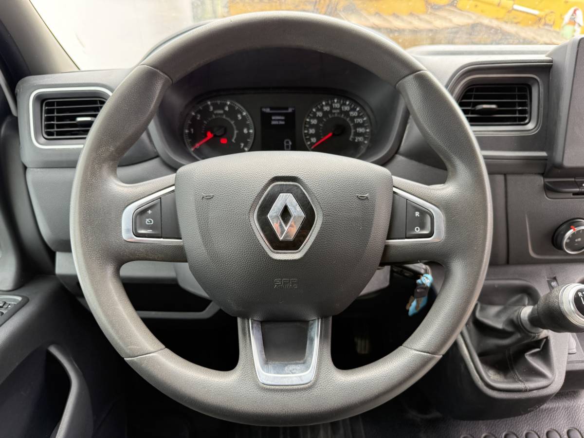 Renault Master Renault Master 2.3 DCI 130PK Kipper Dubbellucht Kist 3,5t Trekhaak Airco Cruise Control Tipper Benne