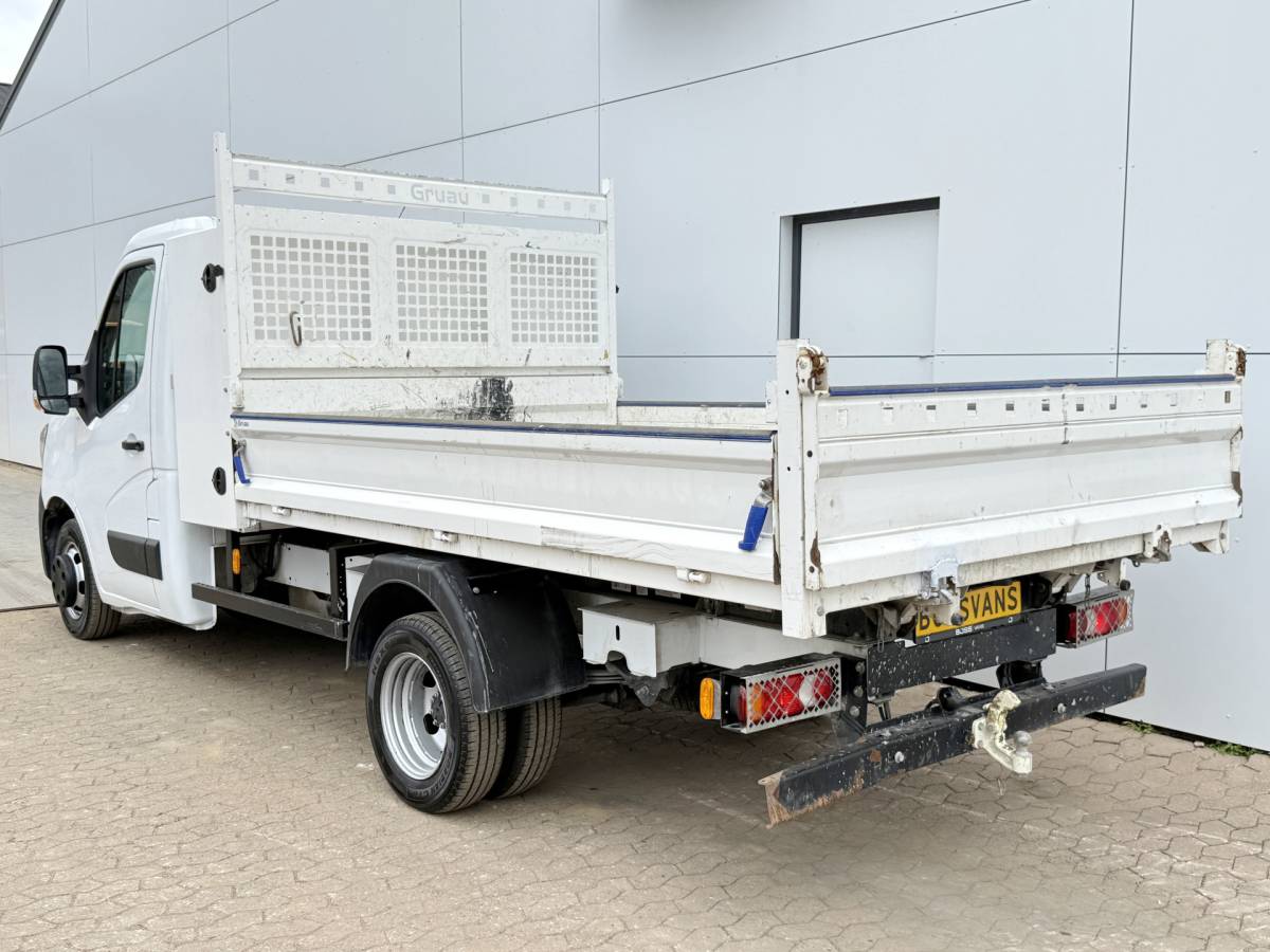 Renault Master Renault Master 2.3 DCI 130PK Kipper Dubbellucht Kist 3,5t Trekhaak Airco Cruise Control Tipper Benne