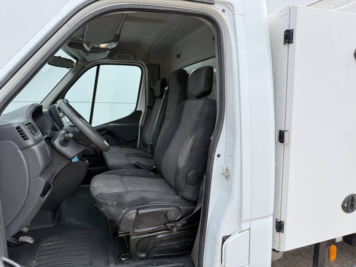 Renault Master Renault Master 2.3 DCI 130PK Kipper Dubbellucht Kist 3,5t Trekhaak Airco Cruise Control Tipper Benne