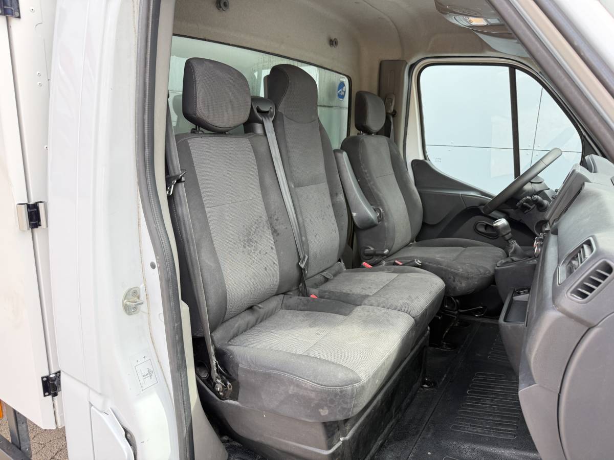 Renault Master Renault Master 2.3 DCI 130PK Kipper Dubbellucht Kist 3,5t Trekhaak Airco Cruise Control Tipper Benne