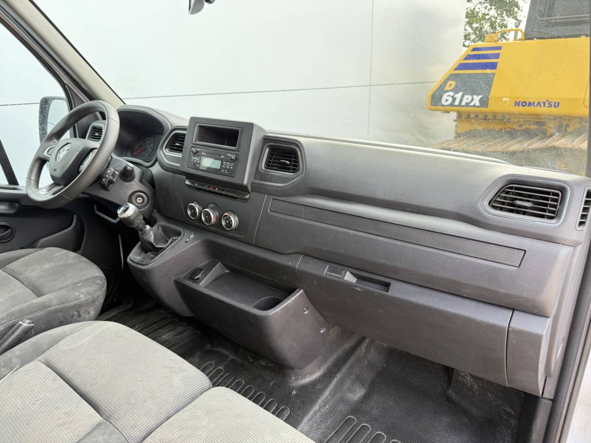 Renault Master Renault Master 2.3 DCI 130PK Kipper Dubbellucht Kist 3,5t Trekhaak Airco Cruise Control Tipper Benne