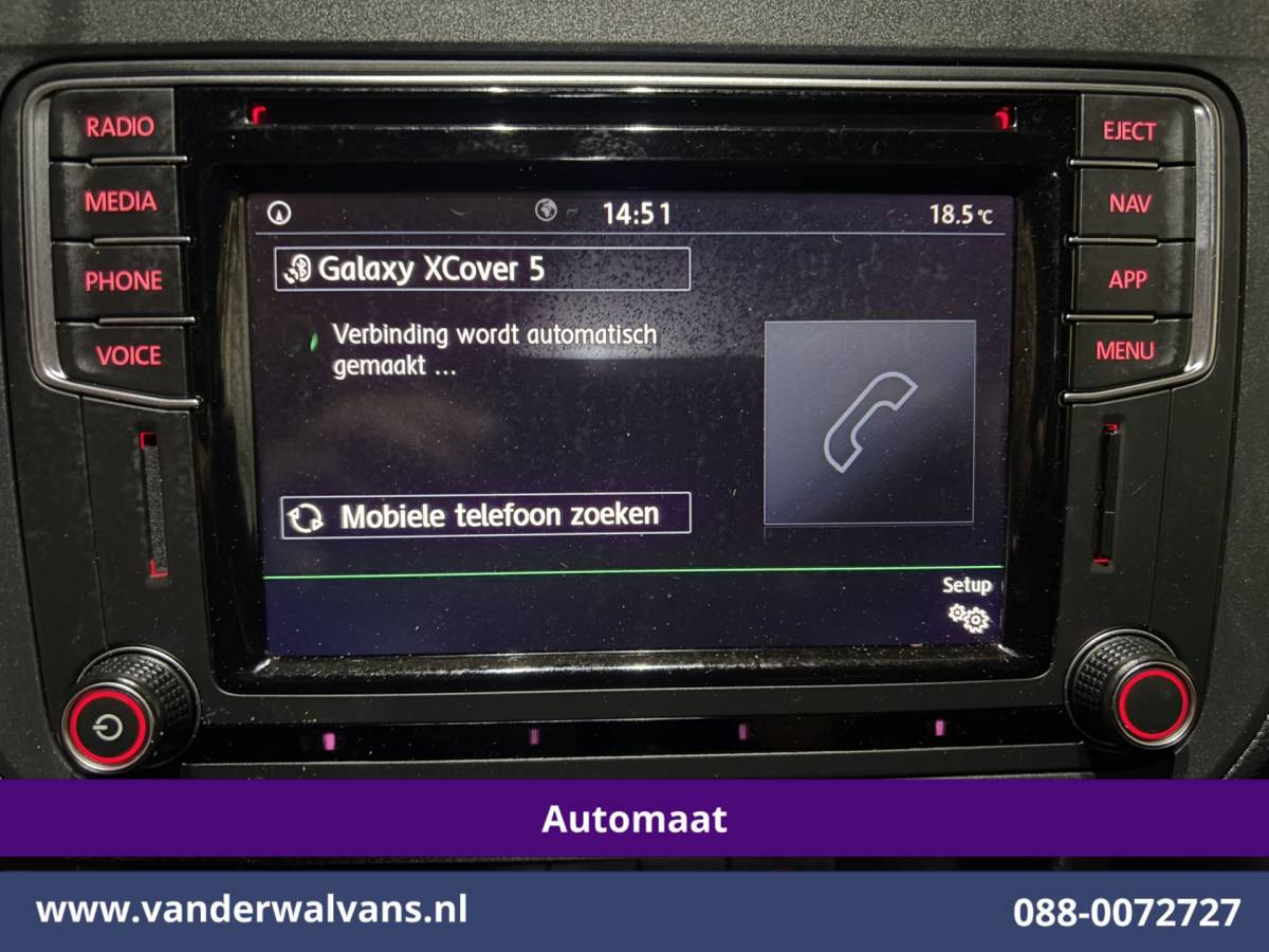 Volkswagen Caddy Volkswagen Caddy 2.0 TDI 102pk Automaat L1H1 Euro6 Airco | Navigatie | Apple Carplay | Cruisecontrol | 1500kg Trekhaak Android Auto, Parkeersensoren