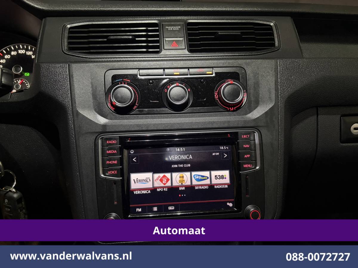 Volkswagen Caddy Volkswagen Caddy 2.0 TDI 102pk Automaat L1H1 Euro6 Airco | Navigatie | Apple Carplay | Cruisecontrol | 1500kg Trekhaak Android Auto, Parkeersensoren