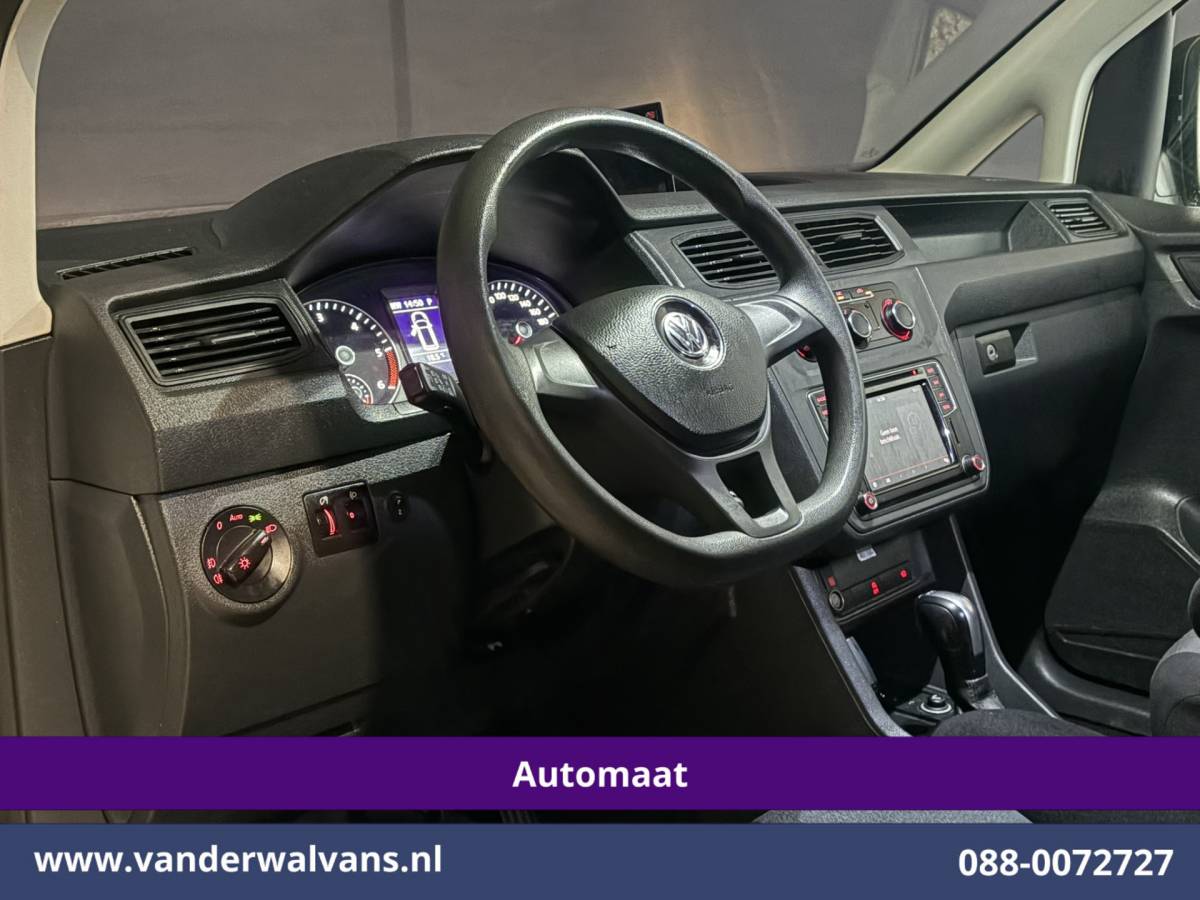 Volkswagen Caddy Volkswagen Caddy 2.0 TDI 102pk Automaat L1H1 Euro6 Airco | Navigatie | Apple Carplay | Cruisecontrol | 1500kg Trekhaak Android Auto, Parkeersensoren