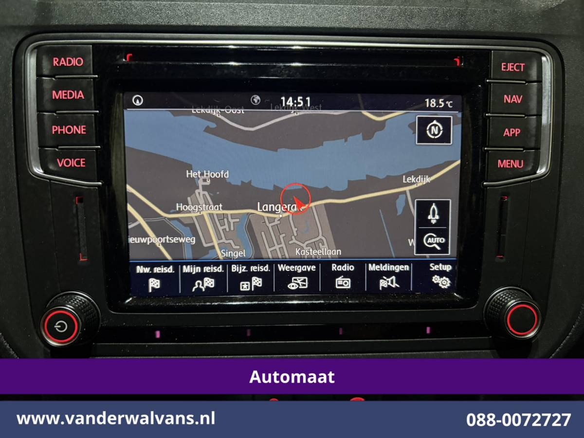 Volkswagen Caddy Volkswagen Caddy 2.0 TDI 102pk Automaat L1H1 Euro6 Airco | Navigatie | Apple Carplay | Cruisecontrol | 1500kg Trekhaak Android Auto, Parkeersensoren