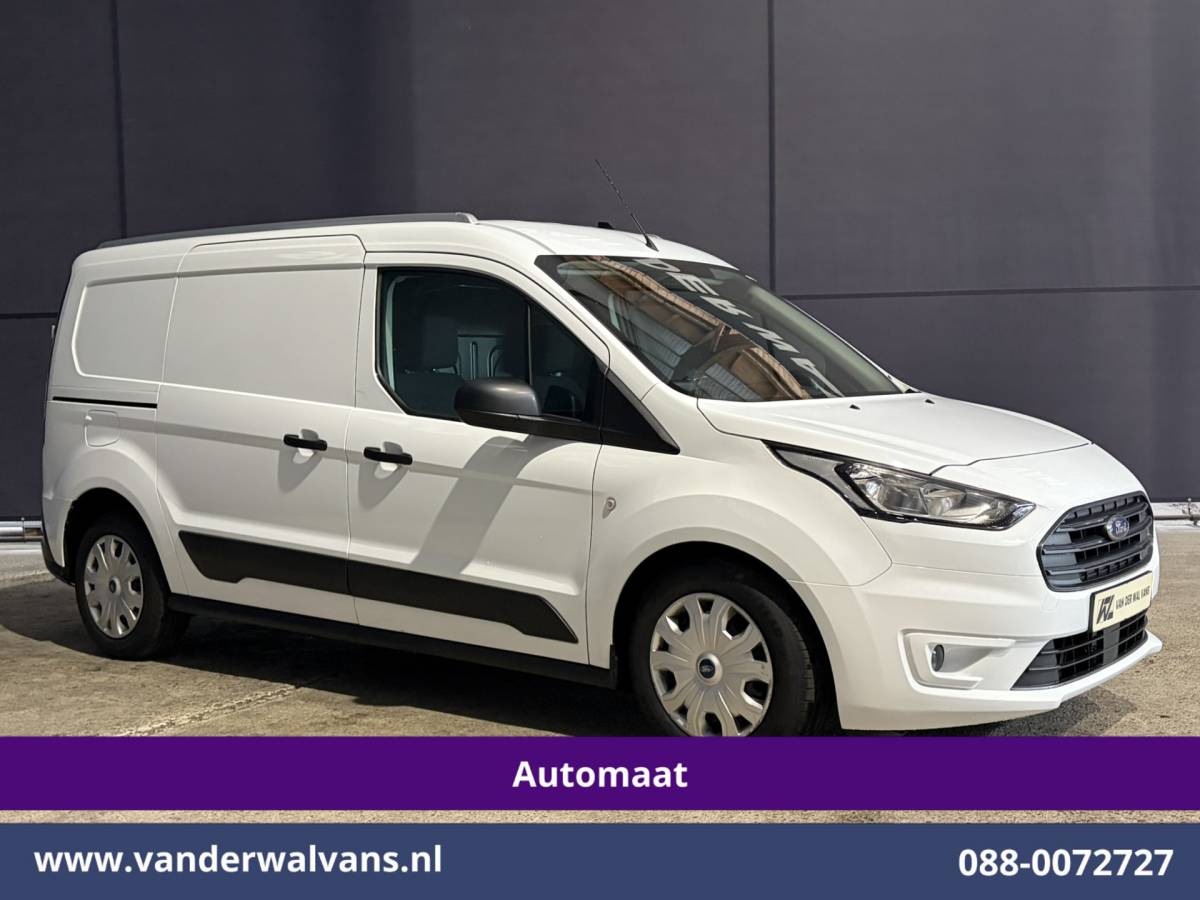 Ford Transit Connect Ford Transit Connect 1.5 EcoBlue 100pk Automaat L2H1 inrichting Euro6 Airco | Camera | Cruisecontrol | Trekhaak Parkeersensoren, Apple Carplay