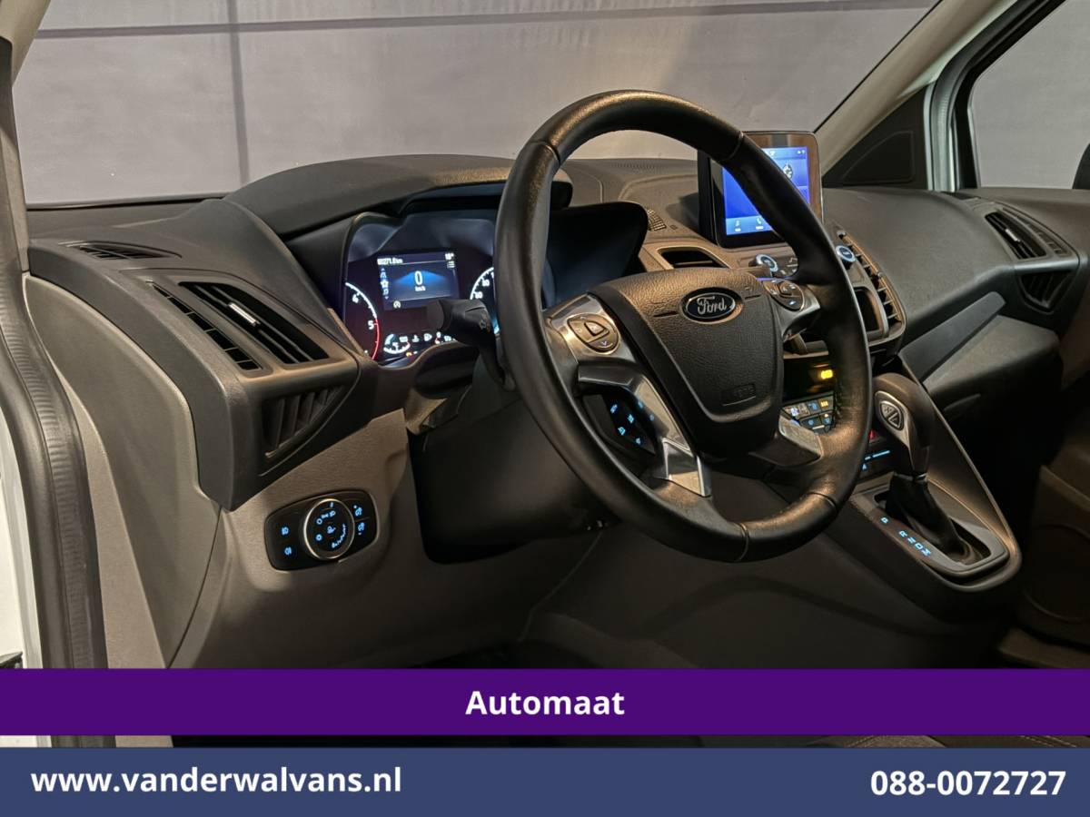 Ford Transit Connect Ford Transit Connect 1.5 EcoBlue 100pk Automaat L2H1 inrichting Euro6 Airco | Camera | Cruisecontrol | Trekhaak Parkeersensoren, Apple Carplay