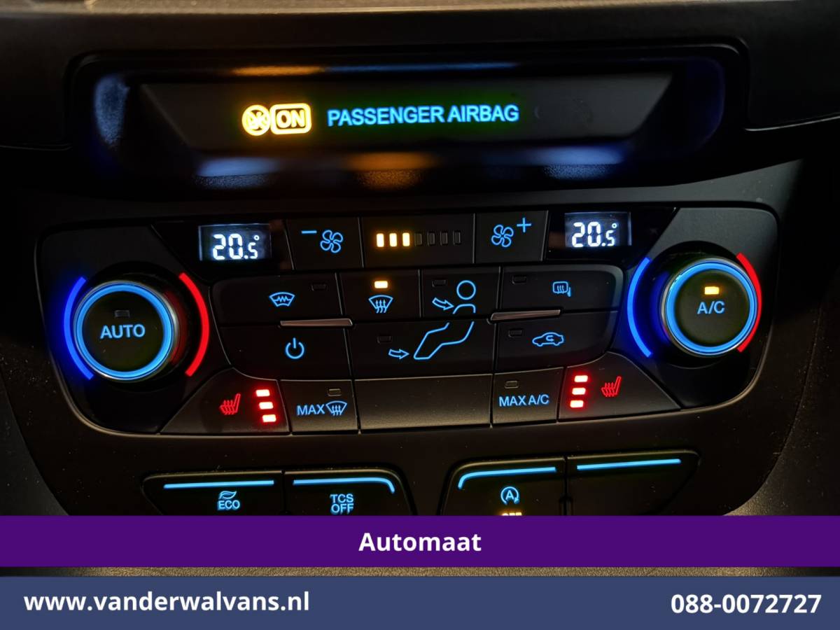 Ford Transit Connect Ford Transit Connect 1.5 EcoBlue 100pk Automaat L2H1 inrichting Euro6 Airco | Camera | Cruisecontrol | Trekhaak Parkeersensoren, Apple Carplay
