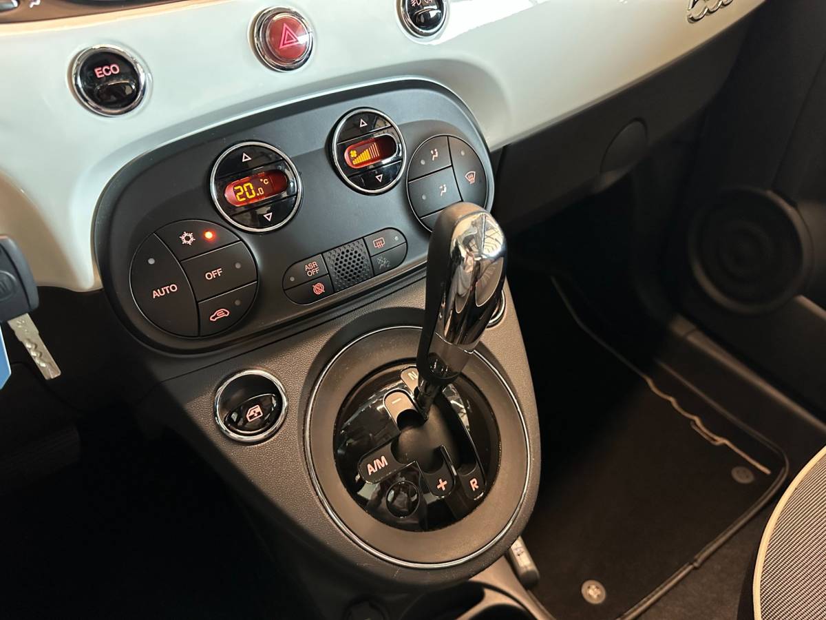Fiat 500 Fiat 500 0.9 TwinAir TURBO AUTOMAAT LOUNGE-uitv|LM-VELGEN|AIRCO|NAVIGATIE|BLUETOOTH|ISOFIX|USB+AUX|nweAPK+O.H.BEURT BIJ AFLEVERING